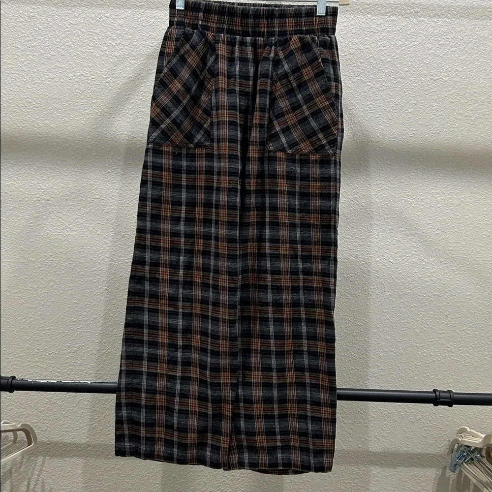 Natural Life Plaid Women's Pants Sz S - Picture 2 of 4